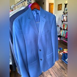 Michael Kors Navy Blue Suit 38r pants 32x30